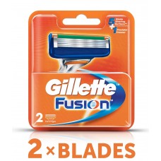 GILLETTE FUSION 5 BLADES 2PC PACK